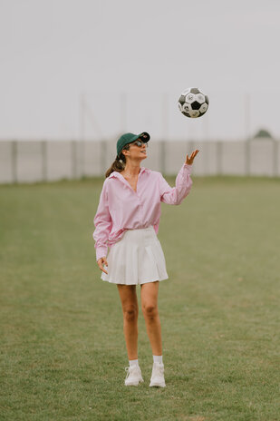 CELESTE chemise rose