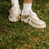 GLITZ baskets dorées pailletées GLITZ baskets dorées pailletées