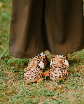 LEONI basket léopard