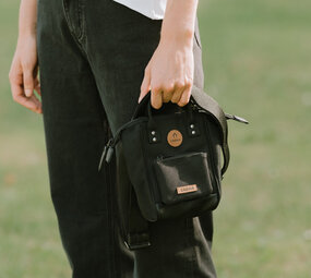 NANO petit sac bandoulière noir