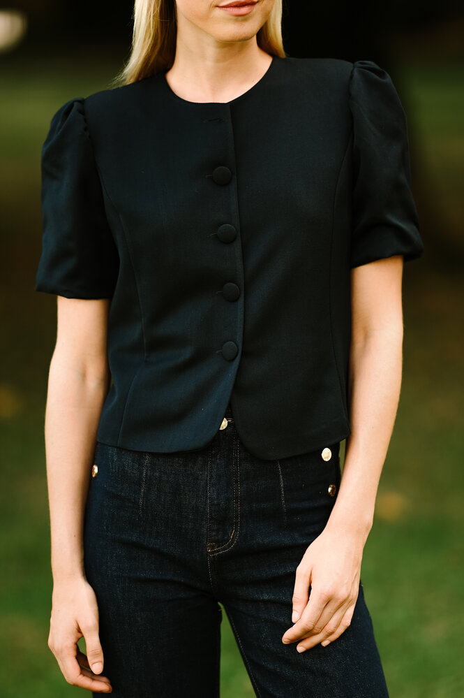 ADJOUA blouse bleu marine ADJOUA blouse bleu marine