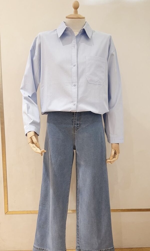 JURI chemisier bleu JURI chemisier bleu