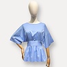 RANIA blouse bleu ciel