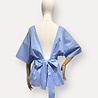 RANIA blouse bleu ciel