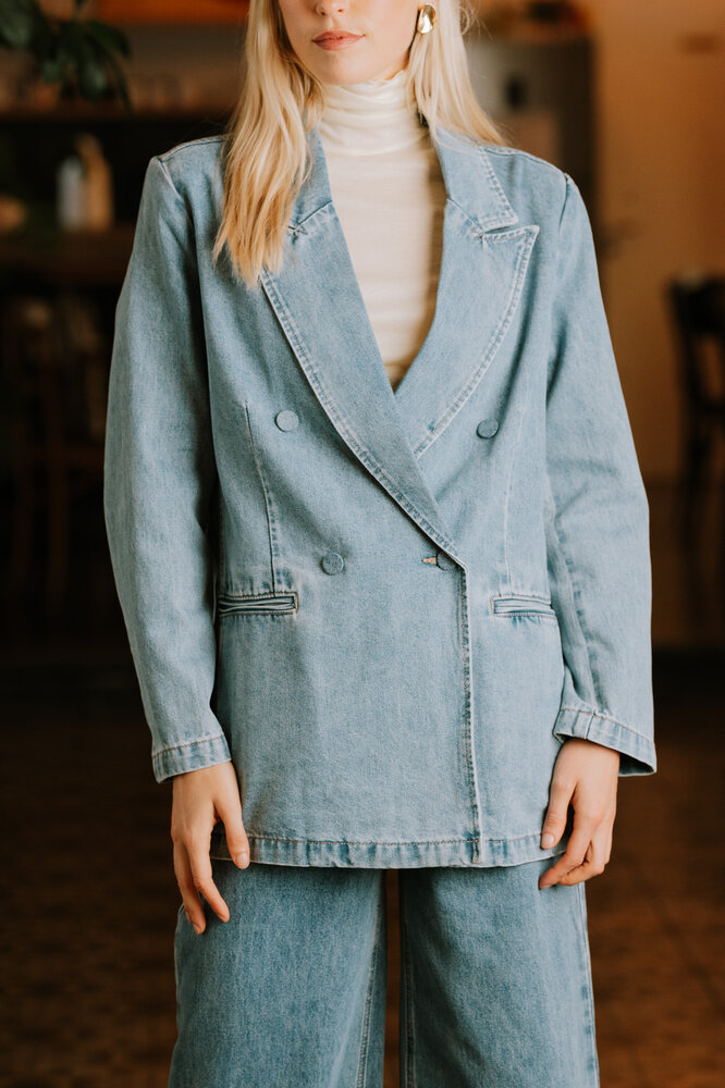 WAVERLY veste blazer jean WAVERLY veste blazer jean