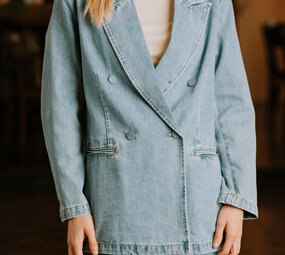 WAVERLY veste blazer jean