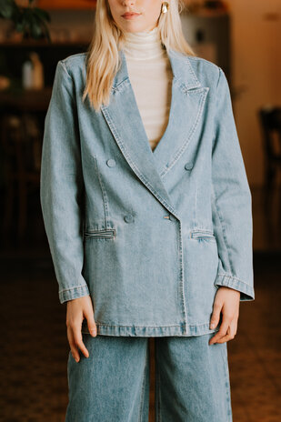 WAVERLY veste blazer jean WAVERLY veste blazer jean