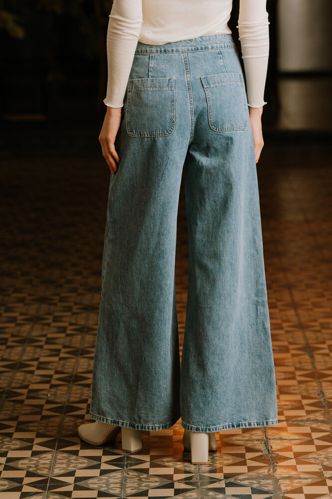 LYDIE jean bleu vintage