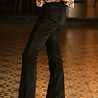 EMMA pantalon noir en velours EMMA pantalon noir en velours