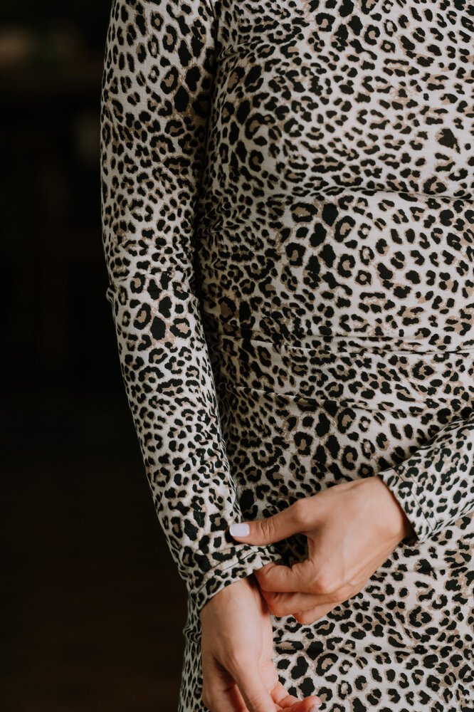 MARYSE longue robe léopard MARYSE longue robe léopard