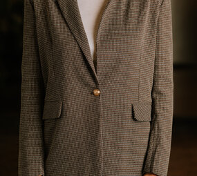 OXANA blazer choco