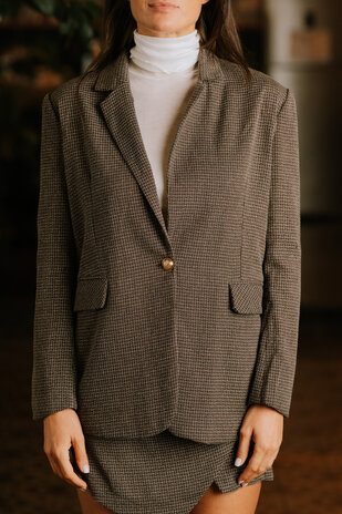 OXANA blazer choco OXANA blazer choco