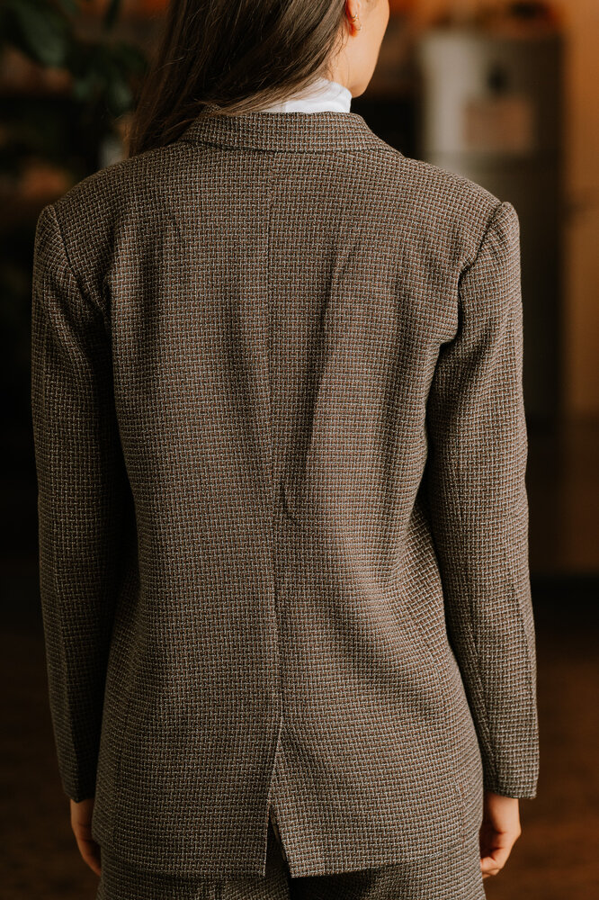 OXANA blazer choco OXANA blazer choco