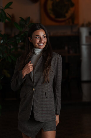 OXANA blazer choco OXANA blazer choco