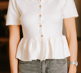 DANICA blouse beige