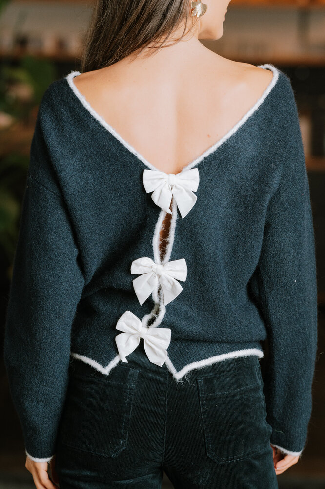 CHRISTABEL pull bleu marine CHRISTABEL pull bleu marine