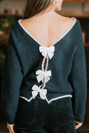 CHRISTABEL pull bleu marine CHRISTABEL pull bleu marine