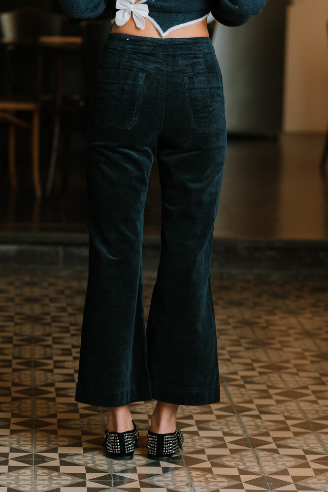 PARVATI jean velours bleu marine PARVATI jean velours bleu marine