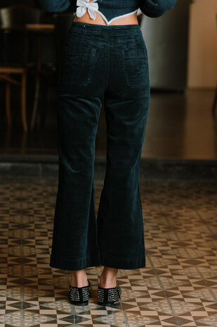 PARVATI jean velours bleu marine PARVATI jean velours bleu marine