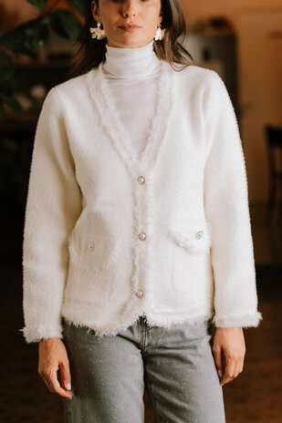 FILIPPA cardigan blanc FILIPPA cardigan blanc