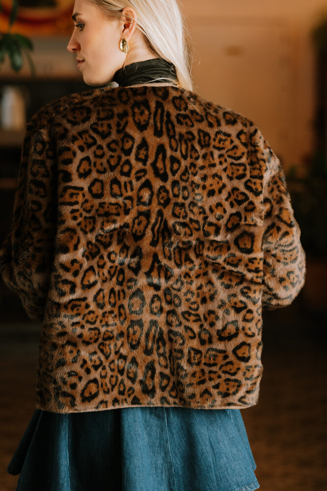 EGLANTINA manteau léopard EGLANTINA manteau léopard