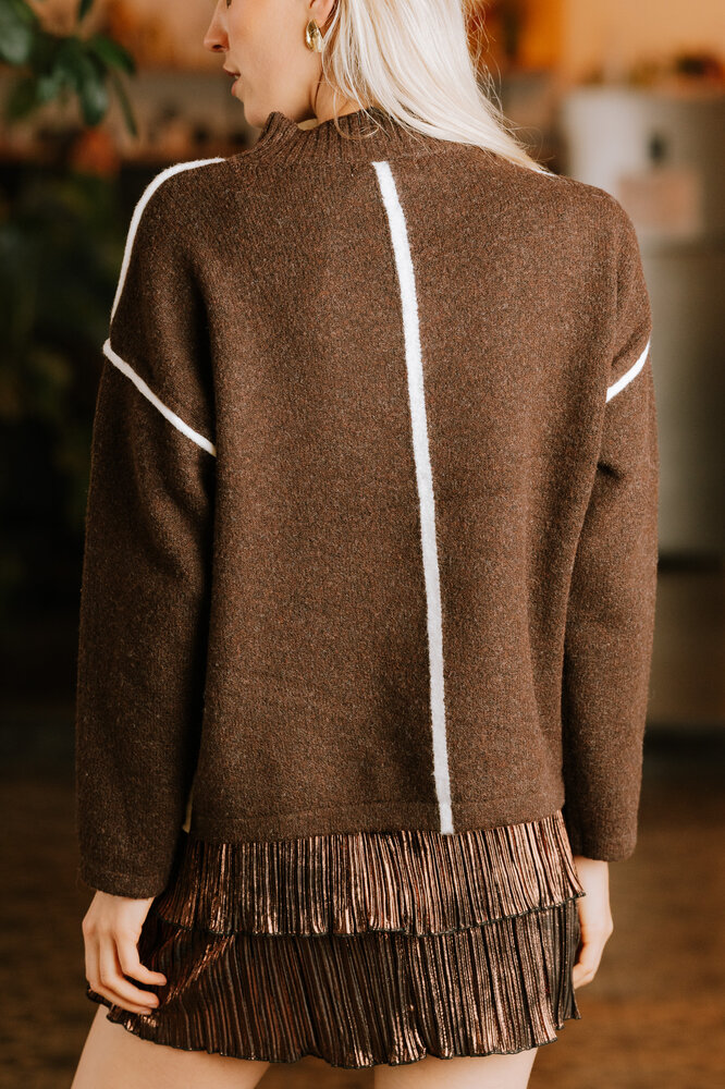 KAERI pull marron KAERI pull marron