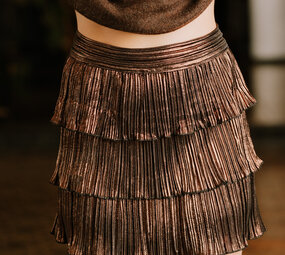 ANNELI jupe-short choco