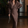 MOTOKO longue robe choco MOTOKO longue robe choco