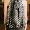 AMAE blouse noire à pois AMAE blouse noire à pois