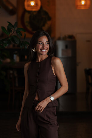 DESTINY gilet marron DESTINY gilet marron