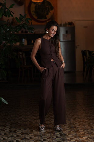 ASTRID pantalon choco ASTRID pantalon choco