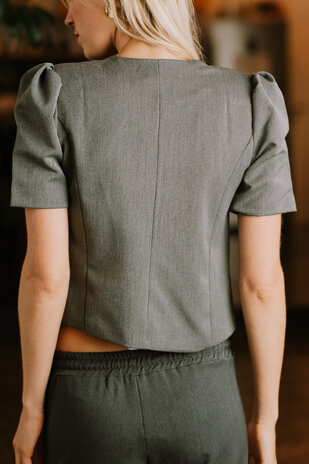 ADJOUA blouse gris ADJOUA blouse gris