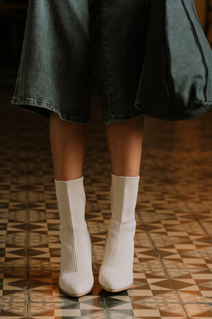 ROBIN bottines beiges