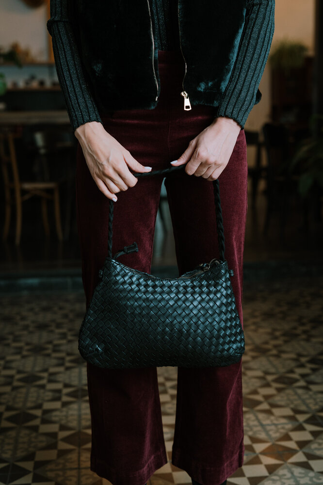 WASHED tressé noir WASHED tressé noir