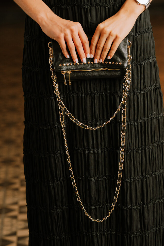 RANYA sac similicuir noir