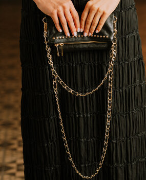 RANYA sac similicuir noir