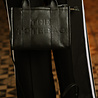 TOTEBAG sac similicuir noir TOTEBAG sac similicuir noir