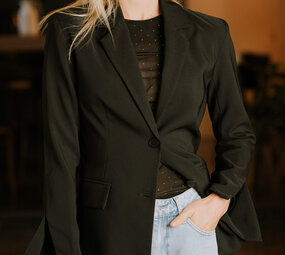 ORIA blazer noir