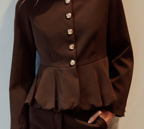 GABIE blazer choco