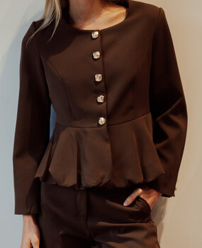 GABIE blazer choco