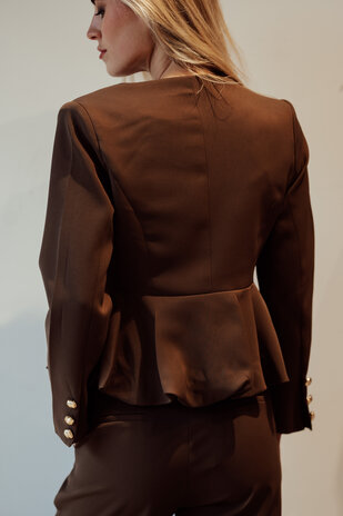 GABIE blazer choco