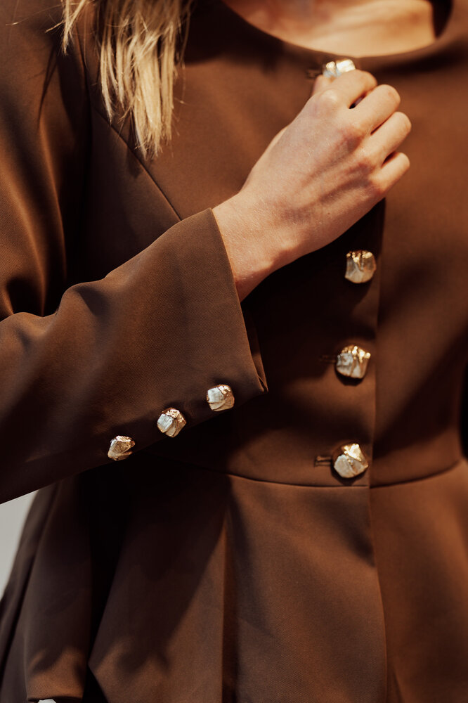 GABIE blazer choco GABIE blazer choco
