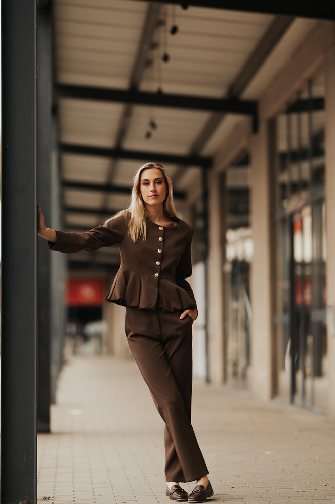 GABIE pantalon choco GABIE pantalon choco