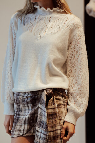 MAELLE pull blanc MAELLE pull blanc