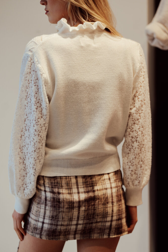 MAELLE pull blanc MAELLE pull blanc