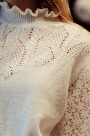 MAELLE pull blanc MAELLE pull blanc