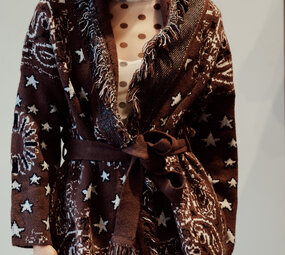 PALTO gilet marron