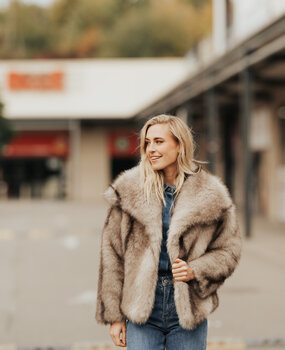 PRISCA manteau gris PRISCA manteau gris