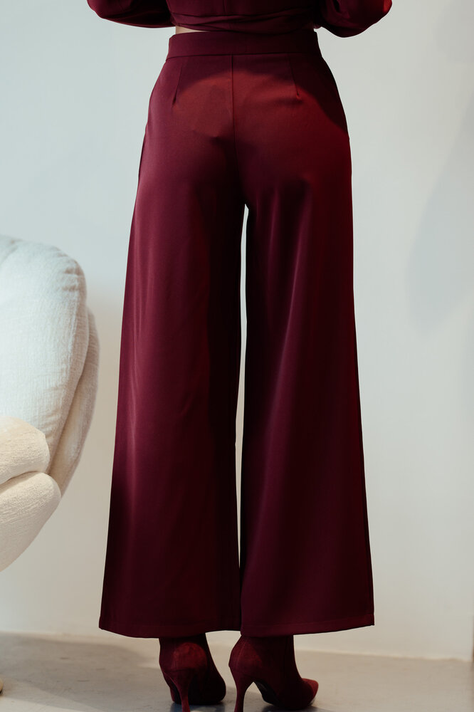 POPINE pantalon bordeaux POPINE pantalon bordeaux