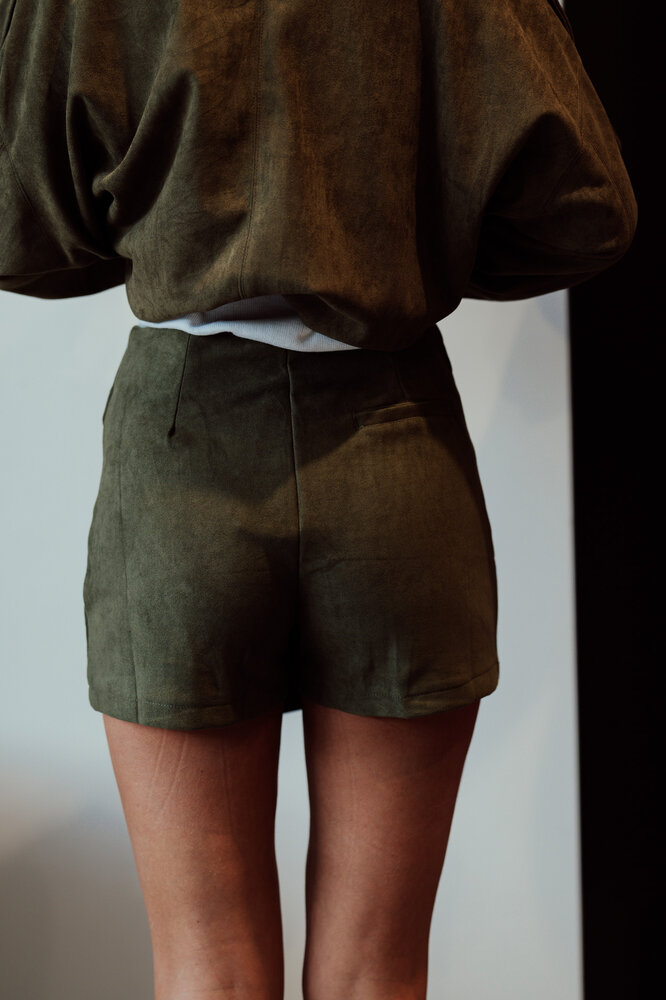 MARIE short-jupe kaki MARIE short-jupe kaki